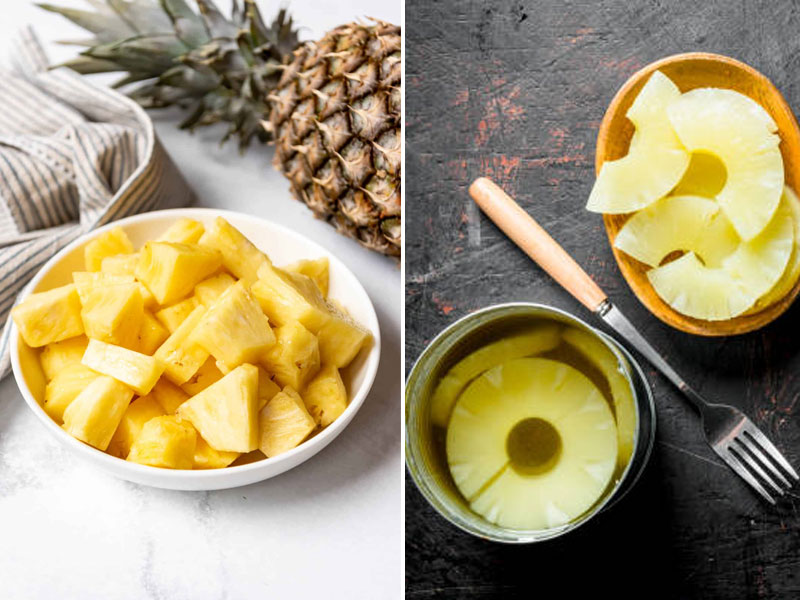 Fresh v canned: Why fresh fruit is far superior