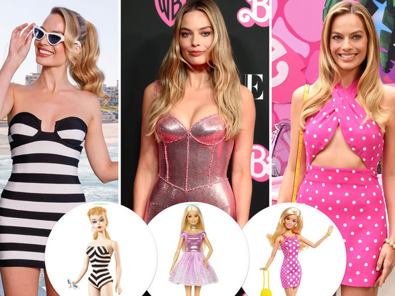 Margot Robbie turns real-life Barbie: 5 best inspirations she took from  popular doll - Masala