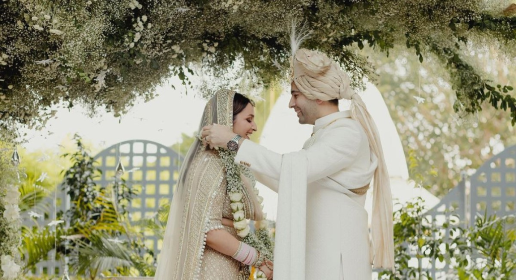 Parineeti Chopra and Raghav Chadha's joyful haldi ceremony: A glimpse into their private wedding extravaganza