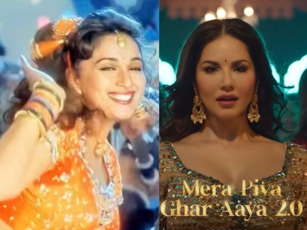 WATCH: Sunny Leone's sexy rendition of Mera Piya Ghar Aya is the perfect  tribute to Madhuri Dixit - Masala
