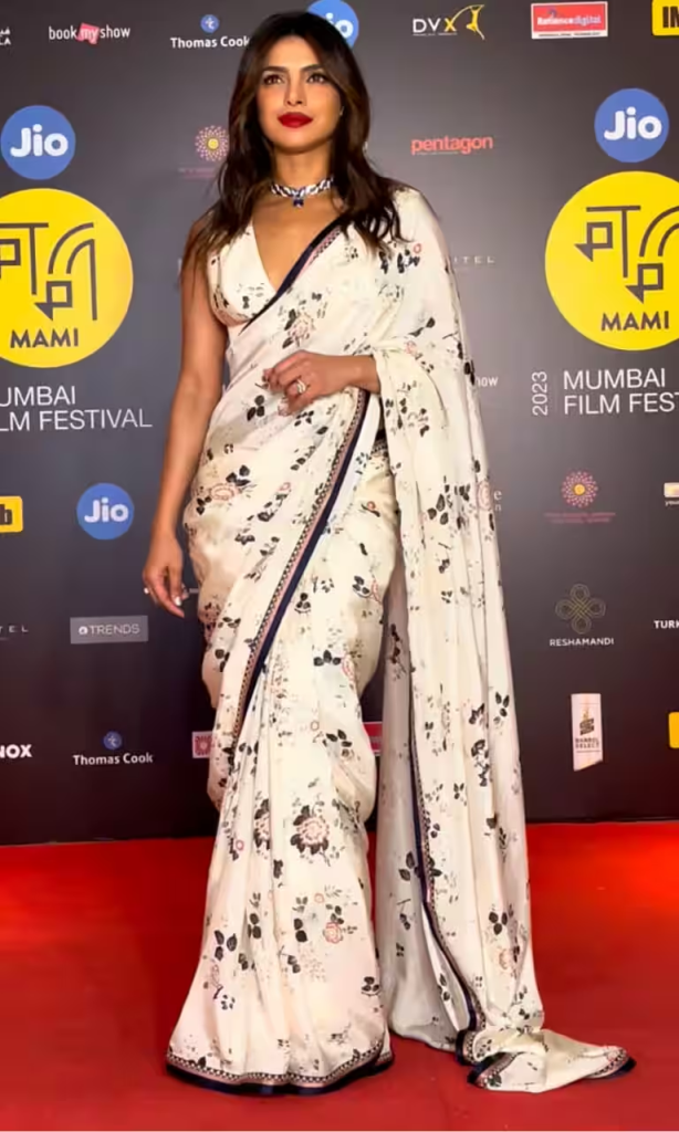 Jio MAMI Mumbai Film Festival 2023 Priyanka Chopra opts for Sabyasachi(00)
