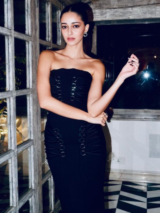 Ananya Pandey aces a classic LBD at The Archies premiere - Masala