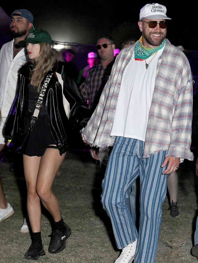 Taylor Swift looks SO in love as she attends Coachella with boyfriend Travis Kelce
