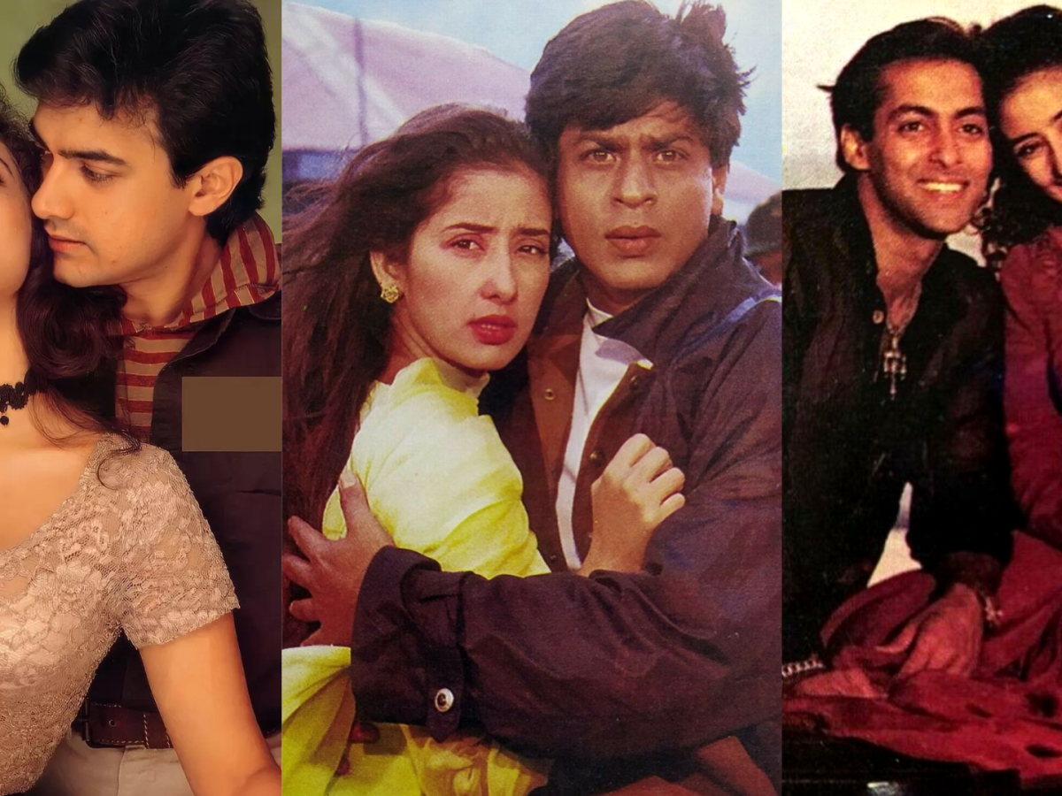 Manisha Koirala chooses the ‘biggest superstar’ between SRK, Aamir, and Salman