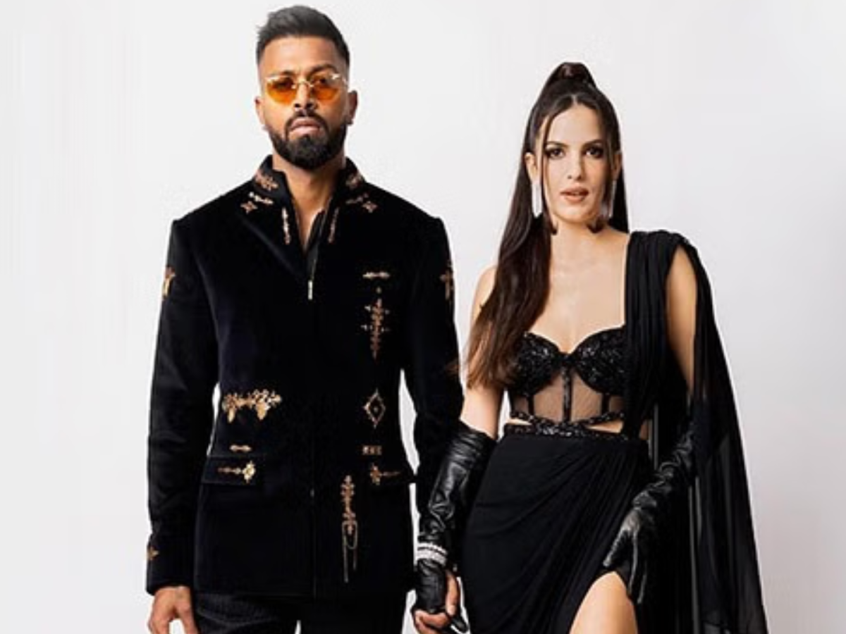 Hardik Pandya and Natasa Stankovic