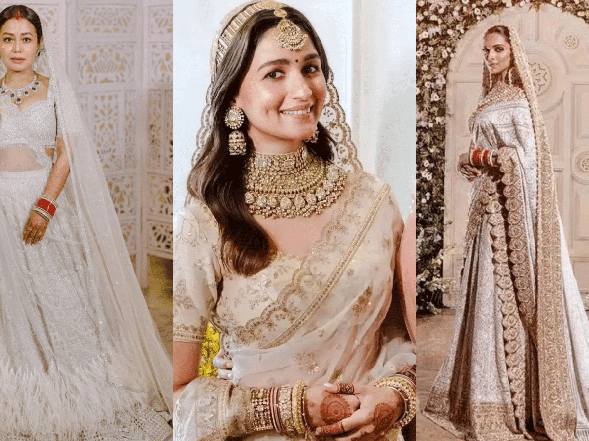 White bridal looks
