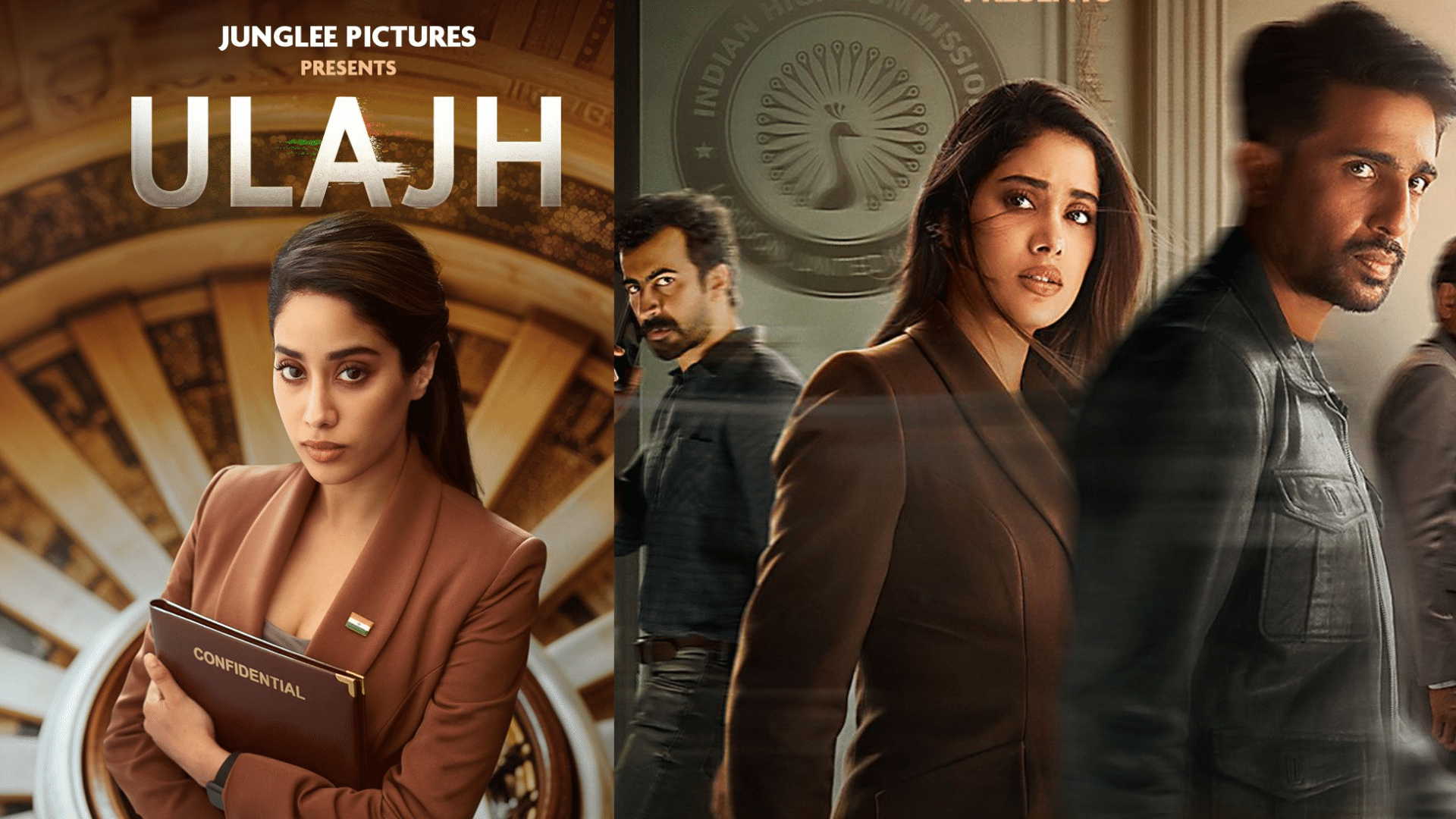 Janhavi Kapoor steps into the boss lady shoes in the latest 'Ulajh' poster