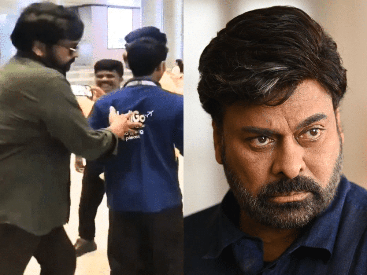 Chiranjeevi under fire: South superstar gets SLAMMED for 'pushing' a fan asking for a selfie