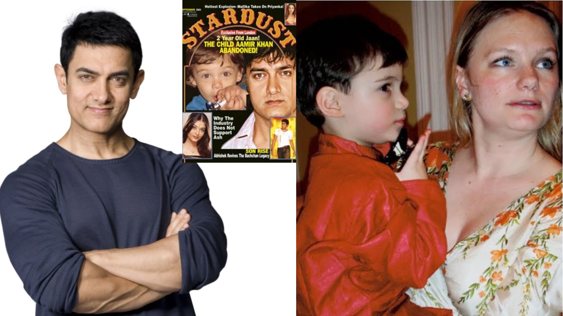 When Aamir Khan was accused by a prominent publication of abandoning his  alleged illegitimate child with Jessica Hines