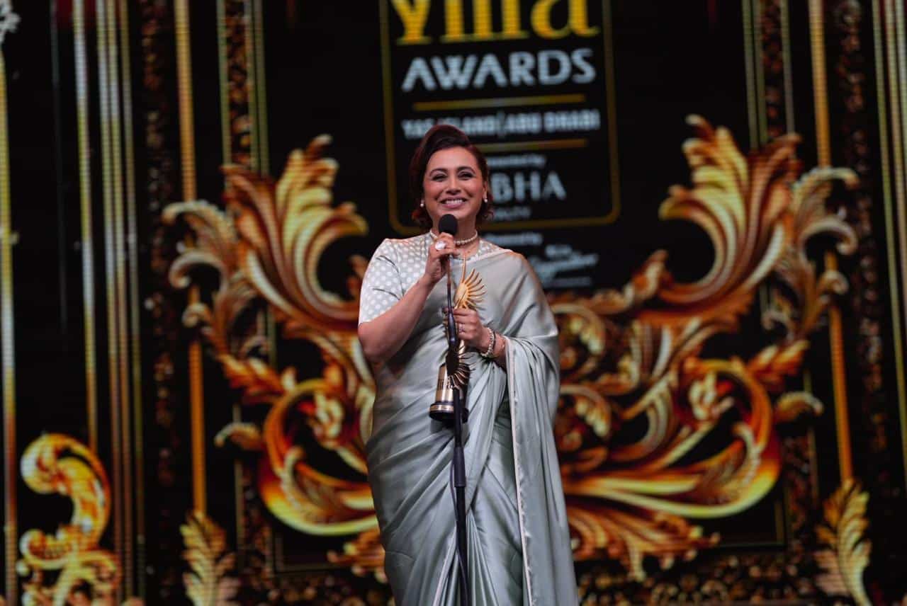 IIFA Awards 2024 Rani Mukerji wins Best Actress for Mrs Chatterjee vs