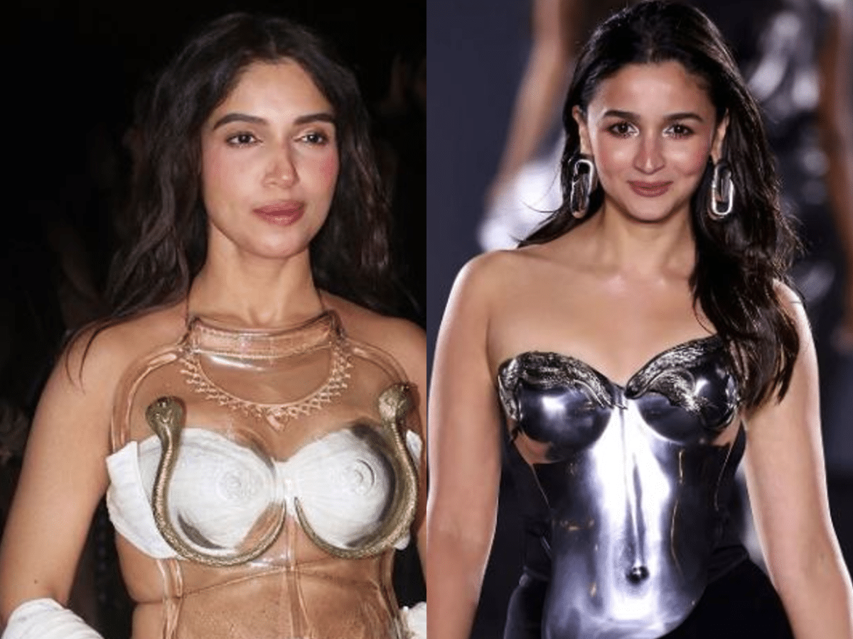 Bhumi Pednekar & Alia Bhatt in breastplates