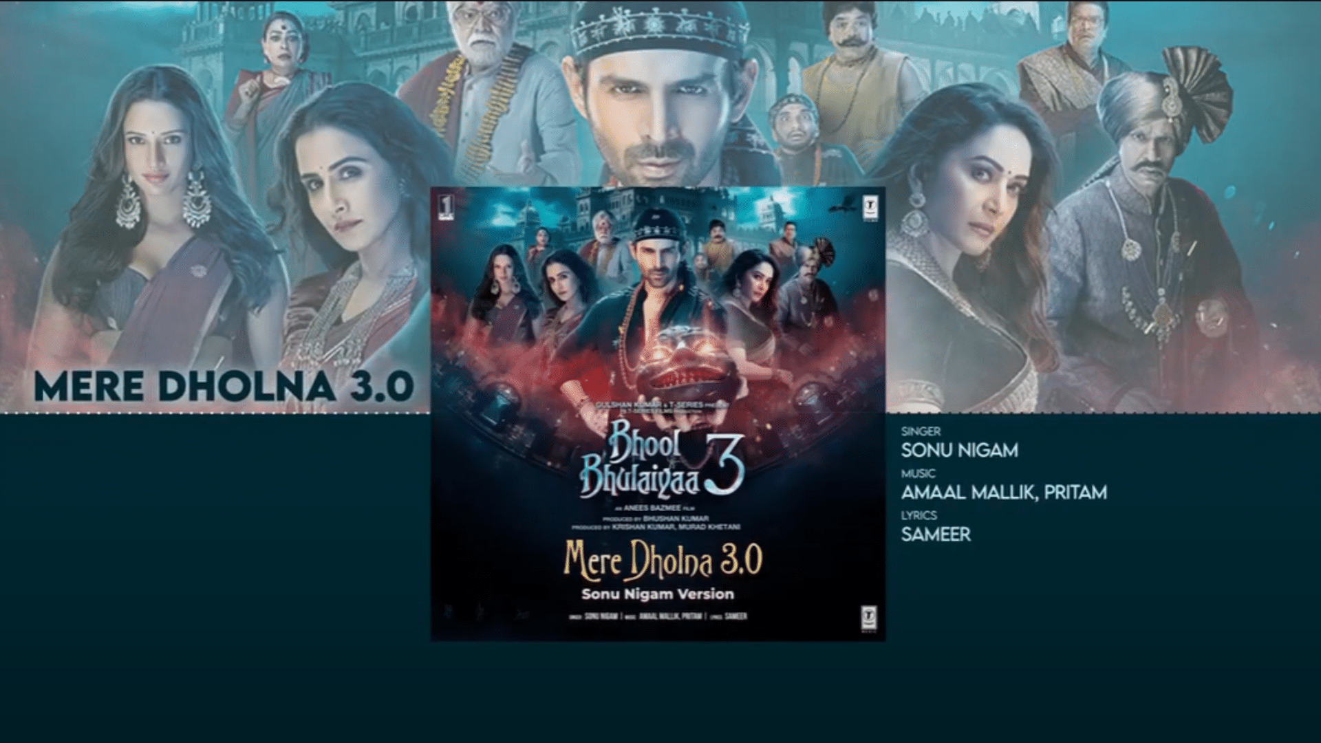 Bhool bhulaiyaa 3 sonu nigam s mermerising mere dholna 3 0 drops on