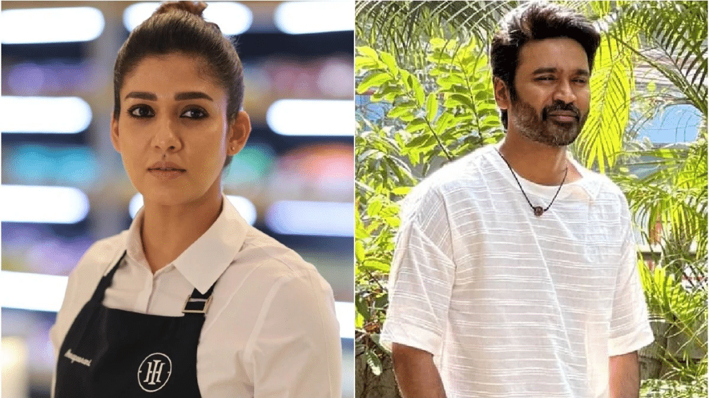 Nayanthara and Dhanush
