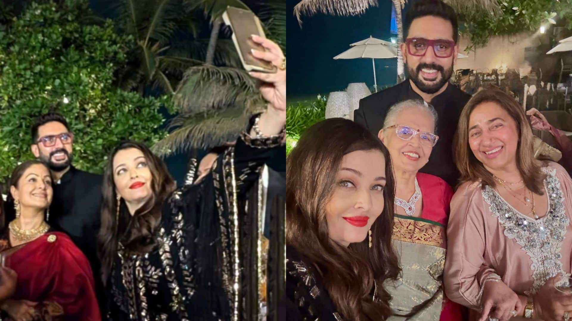 Aishwarya Rai and Abhishek Bachchan