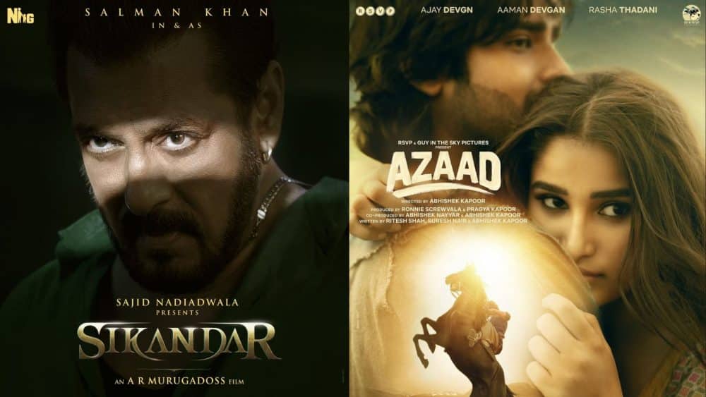 Most Anticipated Films Of 2025 From Salman Khan’s ‘Sikander’ to Aaman DevganRasha Thadani’s