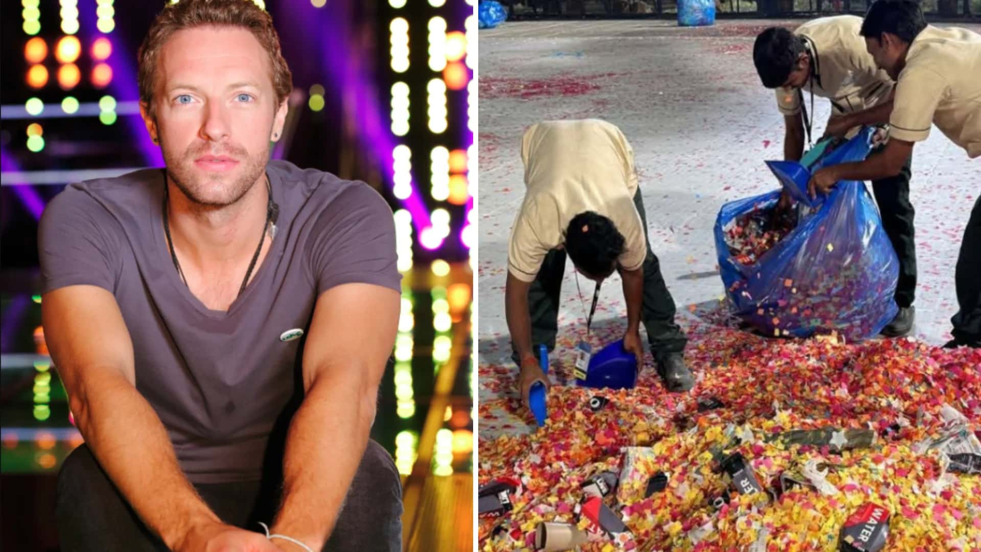Coldplay Navi Mumbai Concert 2025 Chris Martin show generates 9 tonnes of waste!