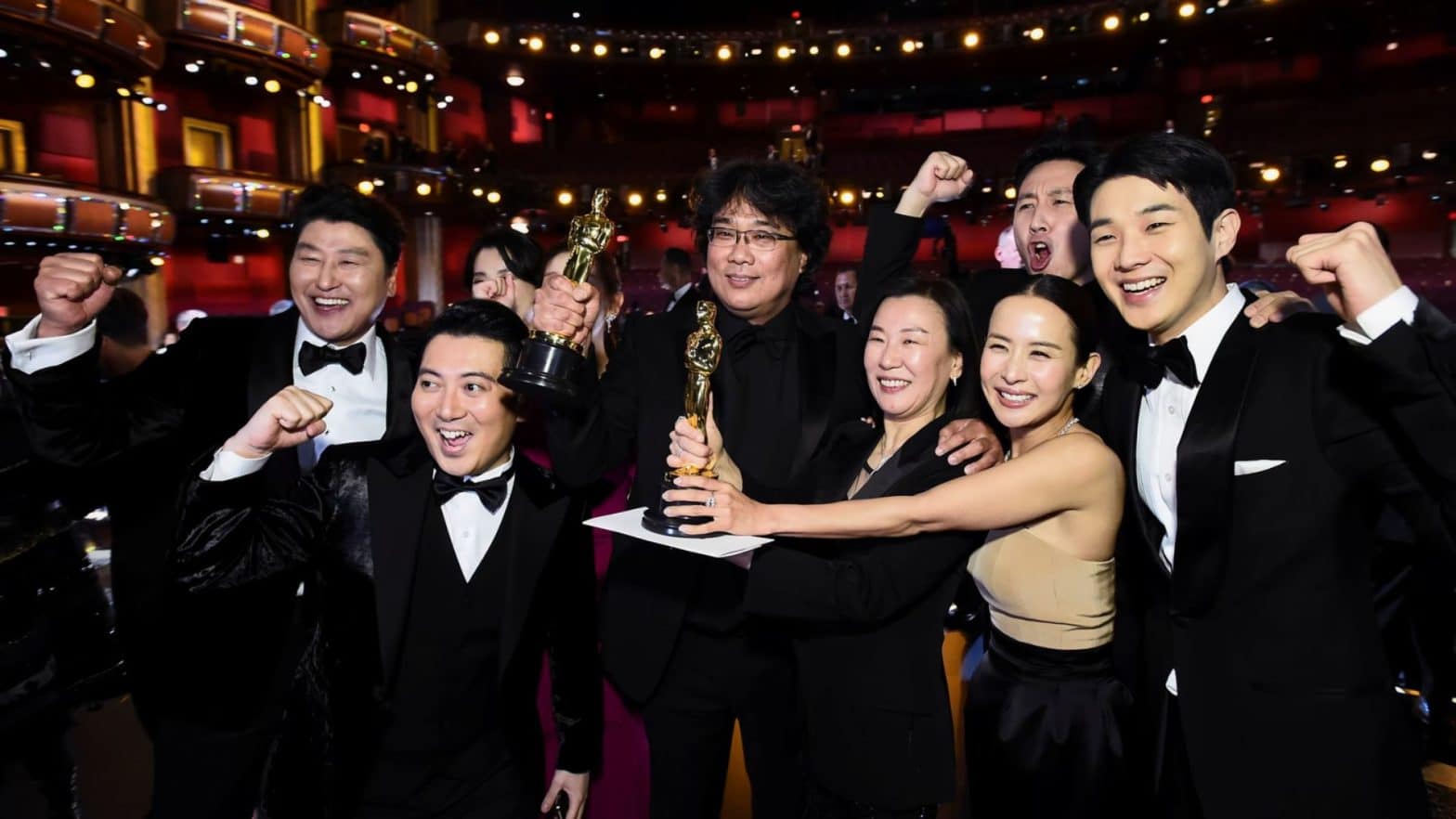 When Choi Woo Shik showed off his Oscar Award after Parasite won at 92nd Academy Awards
