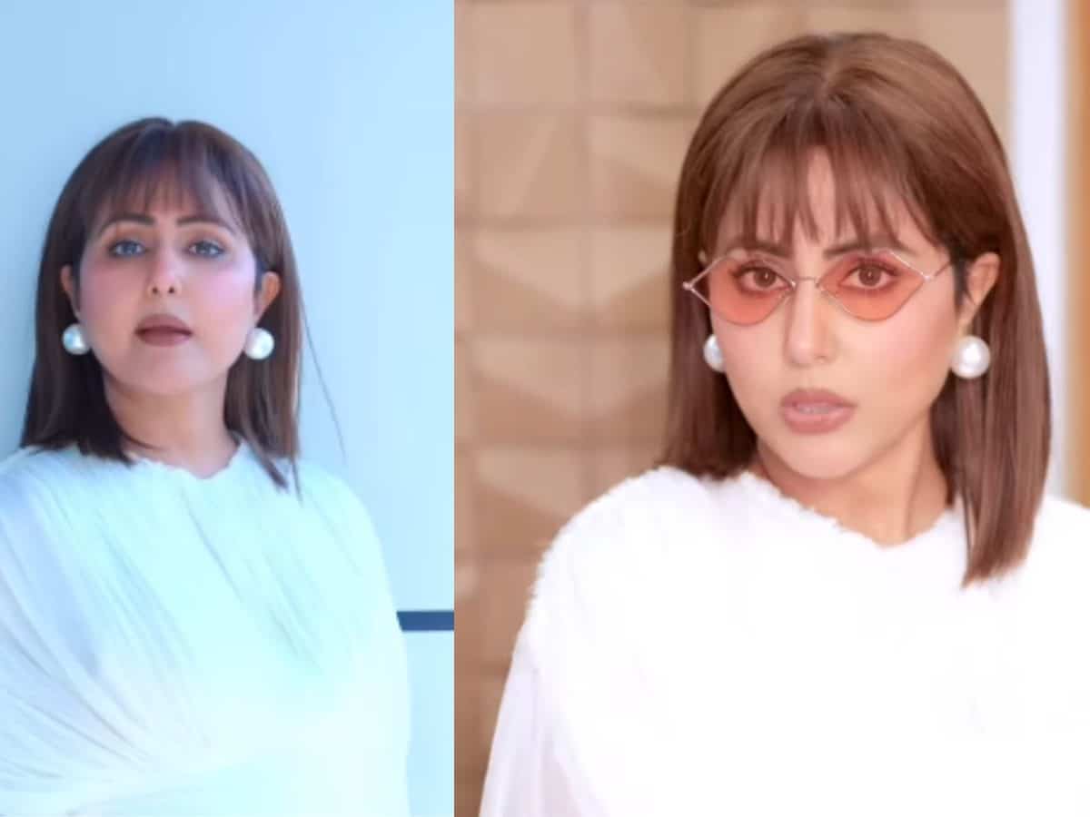 Hina Khan poo