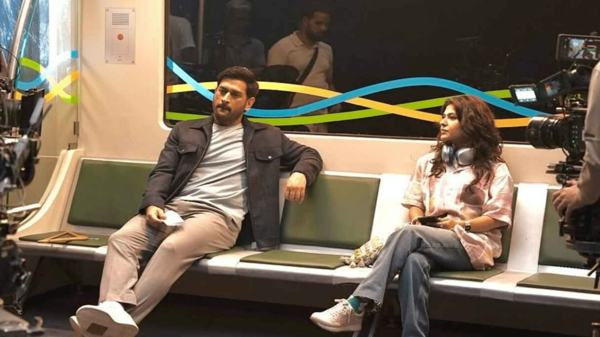 Taarak Mehta Ka Ooltah Chashmah fame Nidhi Bhanushali teams up with MS Dhoni for an upcoming project, shares BTS glimpses