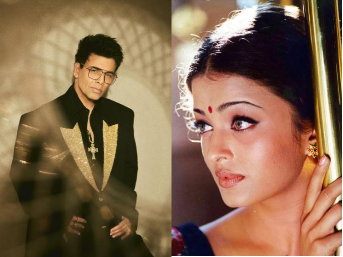 Karan Johar & Bollywood actress Aishwarya Rai Bachchan