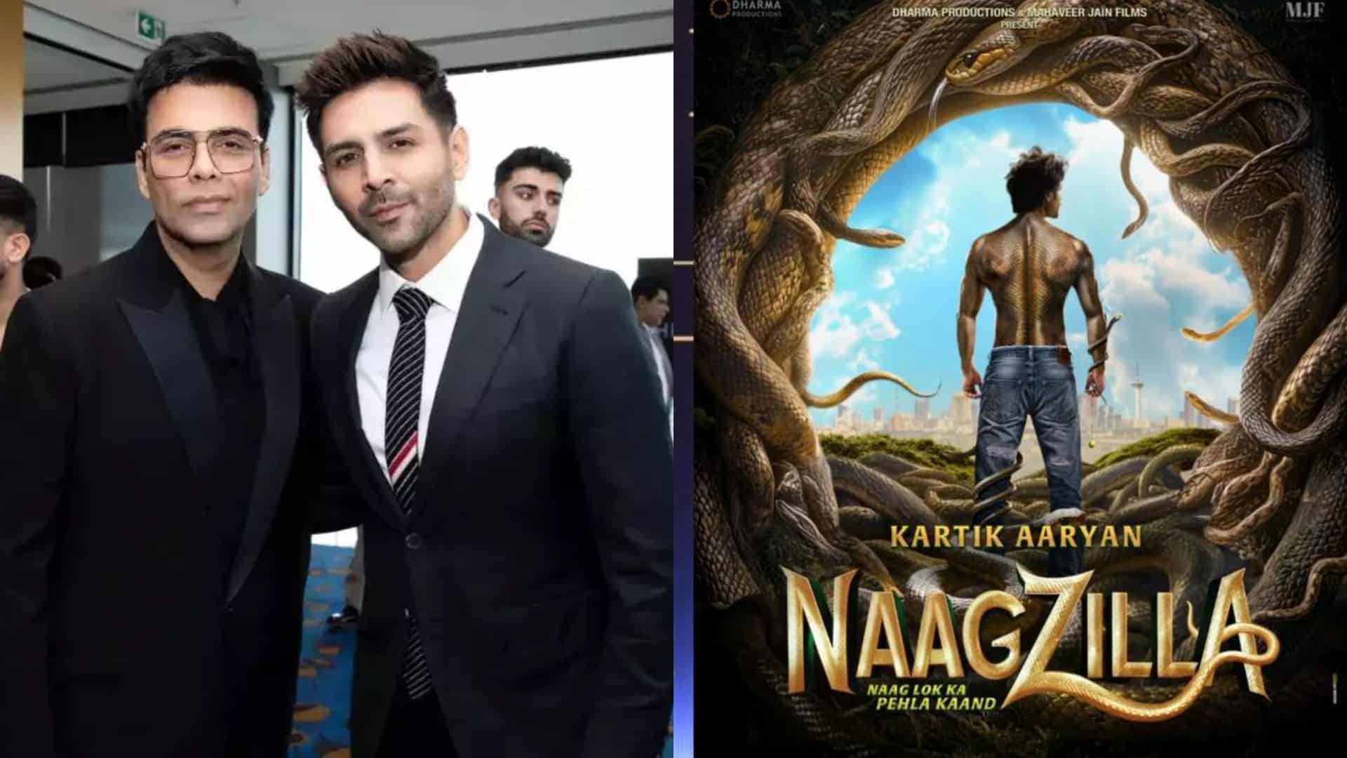 Kartik Aryan in Karan Johar's Naagzilla