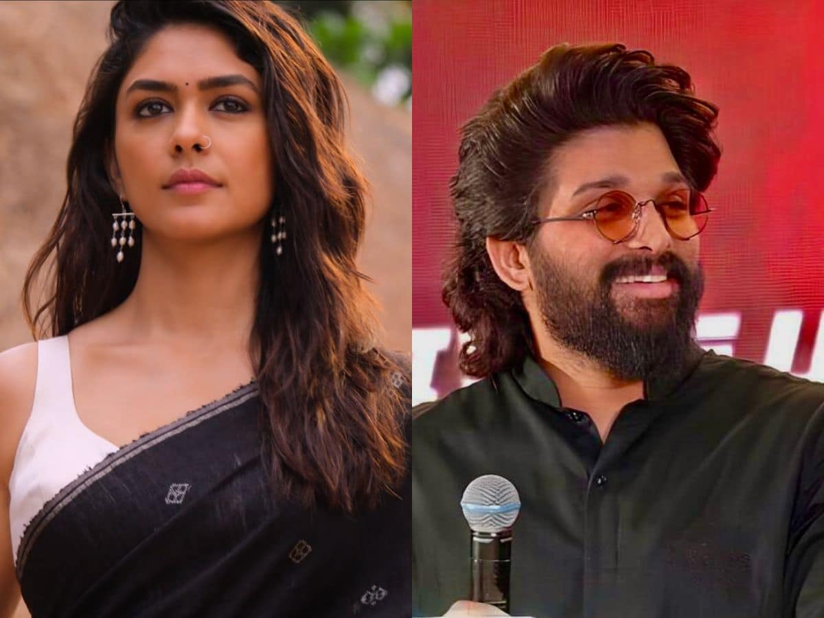 Mrunal Thakur Allu Arjun