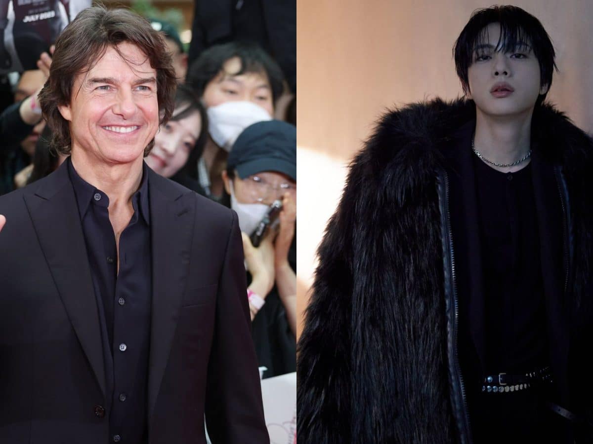 Tom Cruise and BTS' Jin