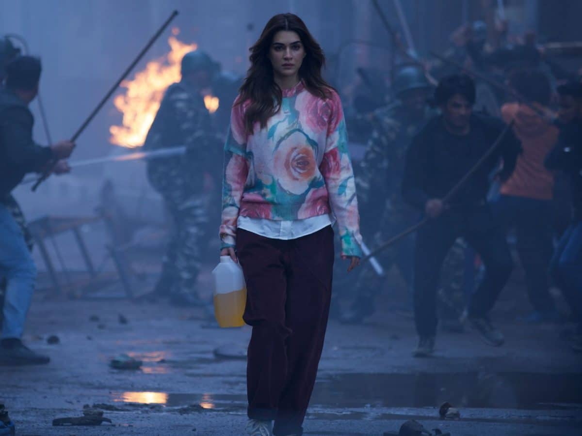 Kriti Sanon shoots final schedule of Tere Ishk Mein with Dhanush in Mumbai