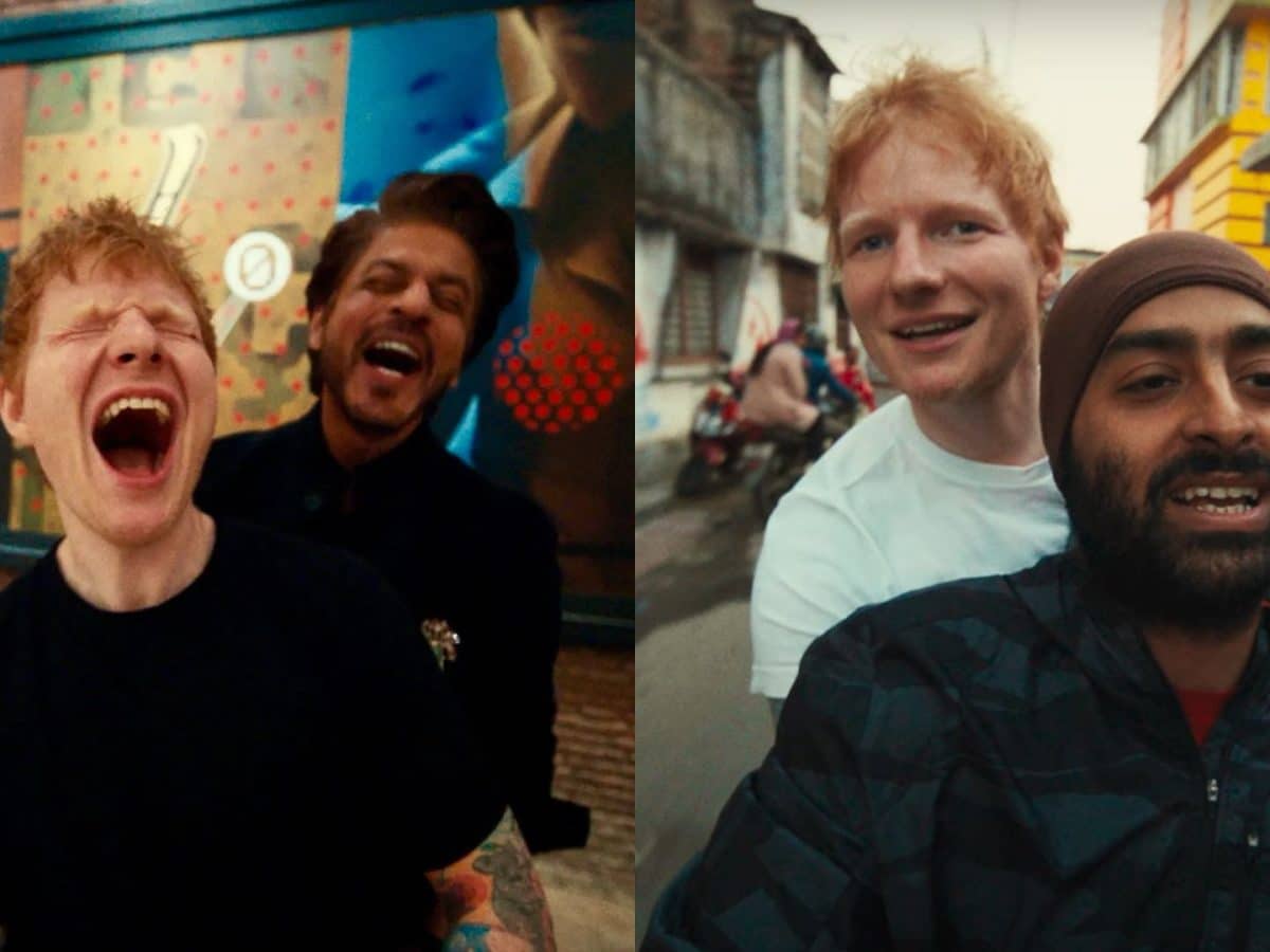 Ed Sheeran sings in Punjabi with Arijit Singh, meets Shah Rukh Khan in the MV of 'Sapphire'