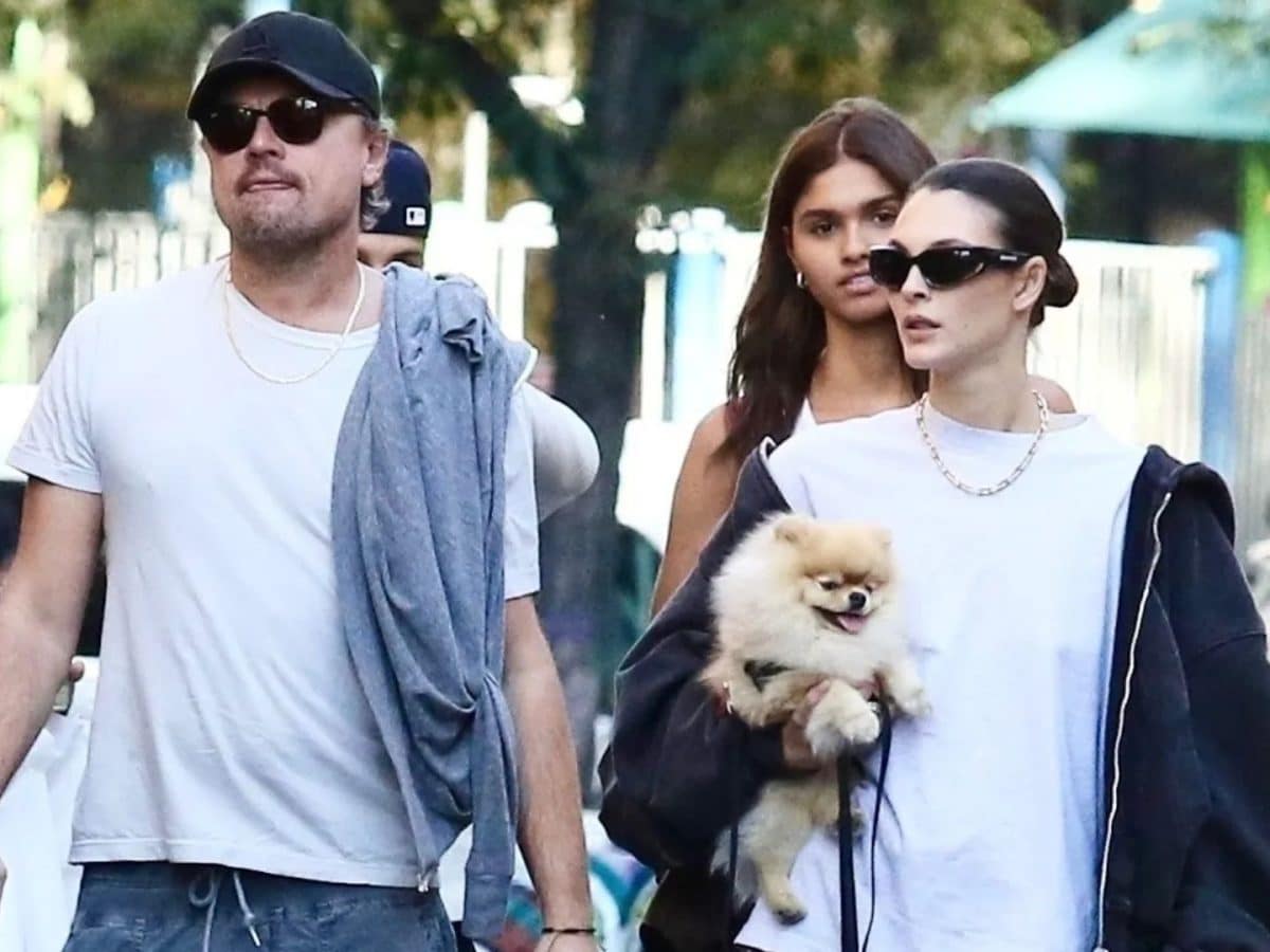 Leonardo DiCaprio and Vittoria Ceretti