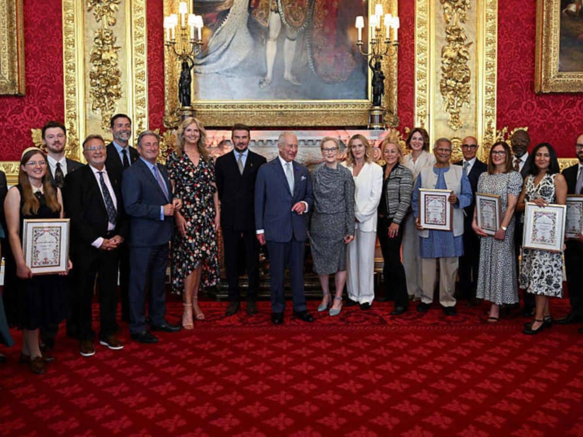 David Beckham knighted by King Charles III
