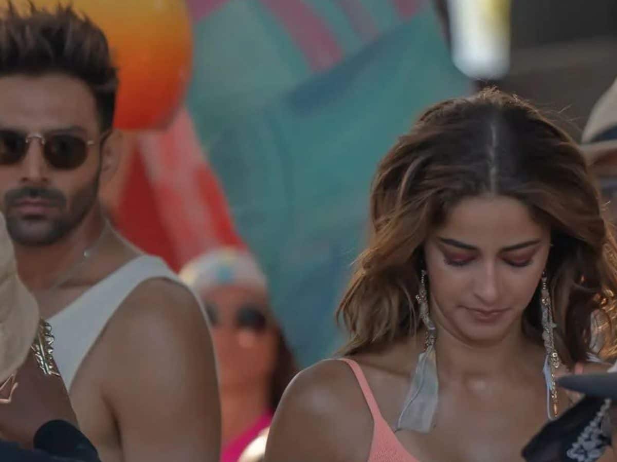 Leaked: Ananya Panday & Kartik Aaryan’s look from 'Tu Meri Main Tera Main Tera Tu Meri' sparks mixed reactions