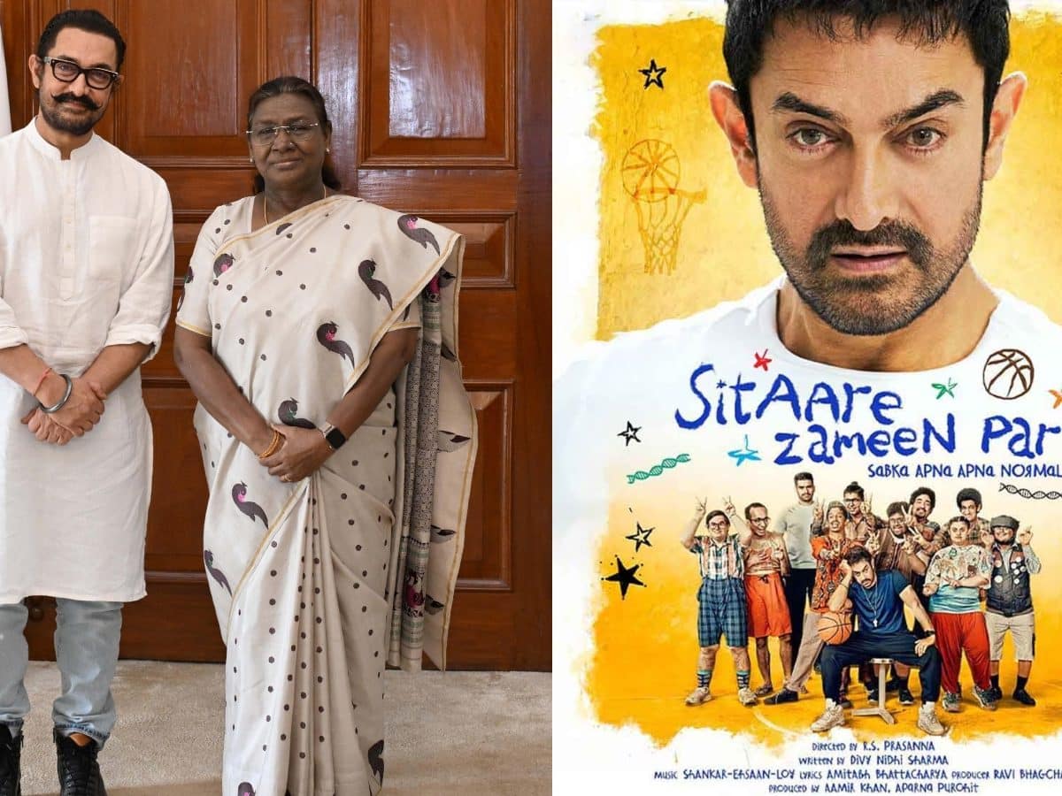 Aamir Khan meets President Droupadi Murmu