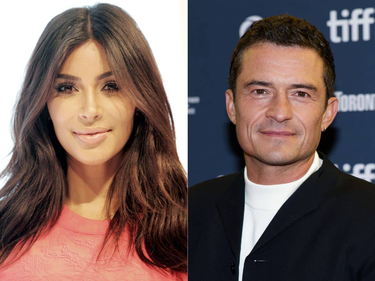 Kim Kardashian & Orlando Bloom