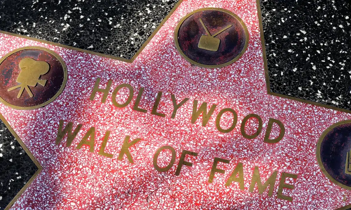 Hollywood walk of fame
