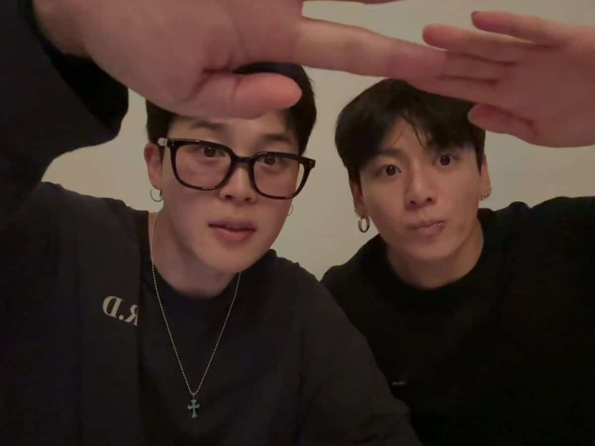 BTS members Jimin & Jungkook surprise ARMYs with a joint live chat, reveal shopping with RM and Suga, make fun of V and more - Watch