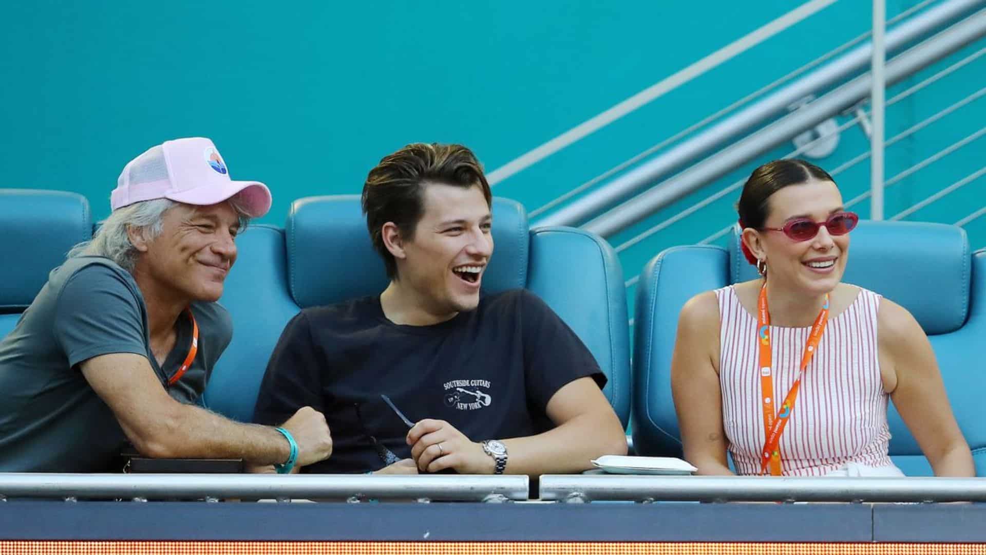 Jon Bon Jovi on being a grandpa to Jake Bon Jovi and Millie Bobby Brown's daughter