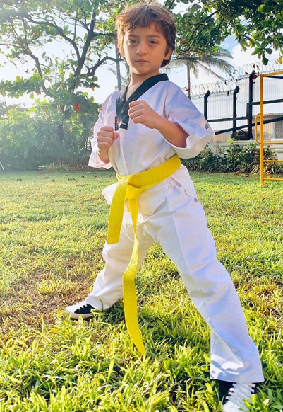Shah Rukh Khan Posted About Abram Being a Taekwondo Champ and the Internet  Went Crazy - Masala.com