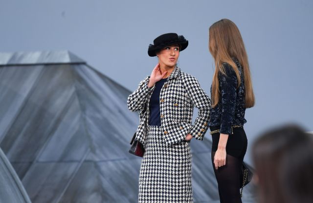 Gigi Hadid just confronted a prankster who ran onto Chanel's