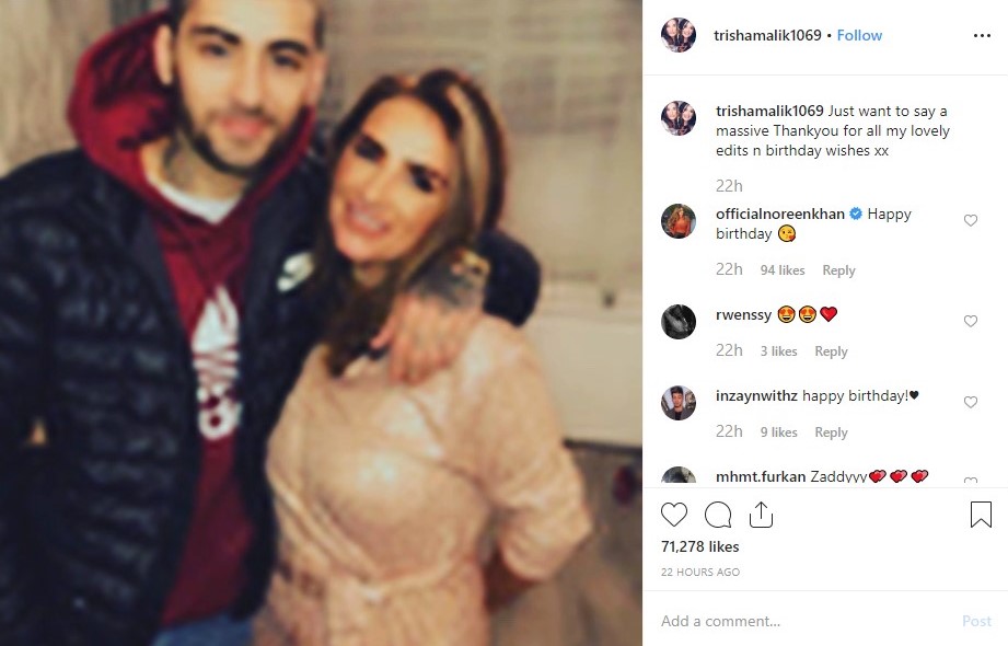 Zayn Malik And Siblings Celebrate Mum Trisha’s Birthday In Style