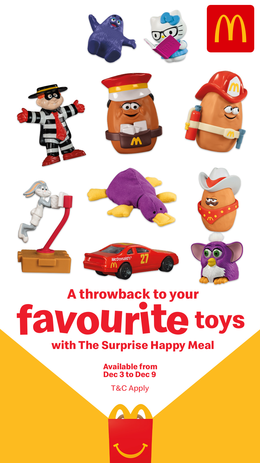 Mcdonald S Happy Meal 40th Anniversary