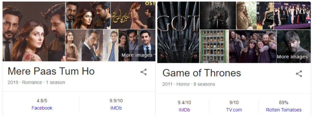 Meray Paas Tum Ho Beats Game Of Thrones In Imdb Ratings Masala Com