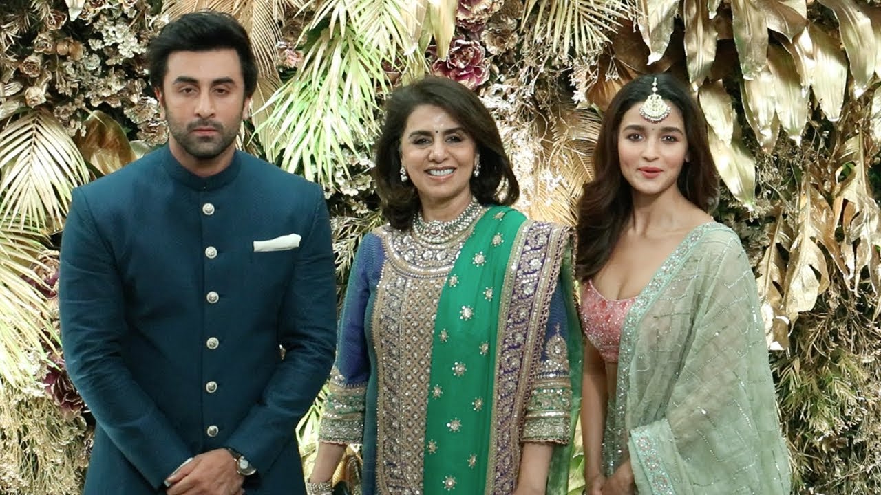 Ranbir Kapoor, Alia Bhatt, and Neetu Singh Arrive Together for Armaan  Jain's Wedding Reception - Masala.com