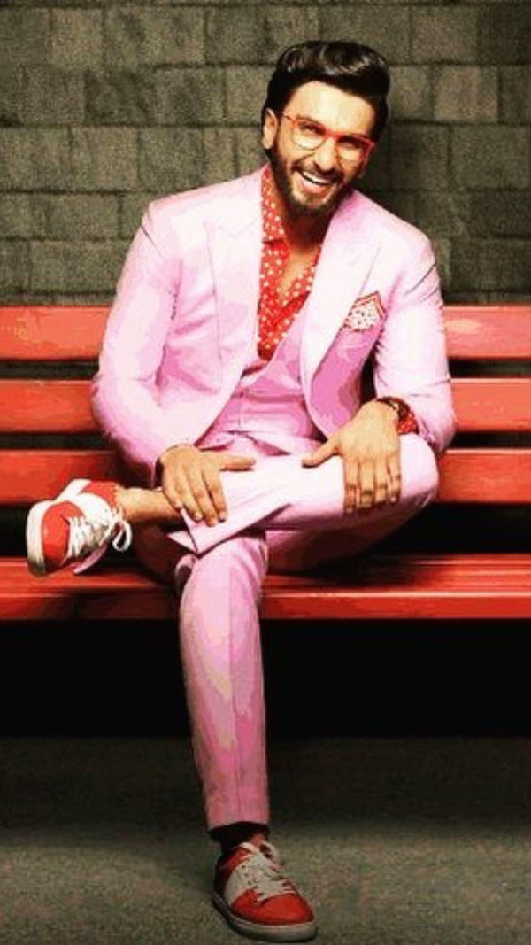 Ranveer Singh Sure Loves Hot Pink: See Pics - Masala