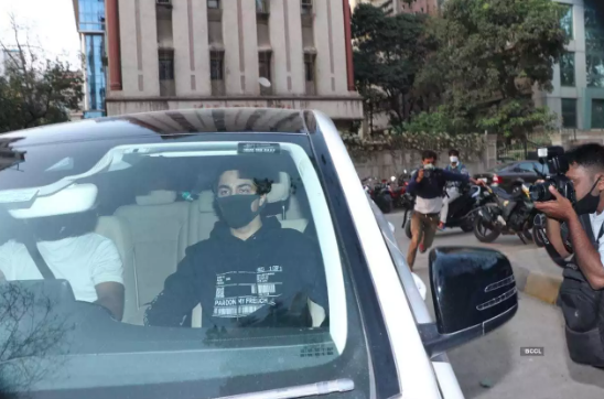 Aryan Khan spotted outside production house, could he be gearing up for