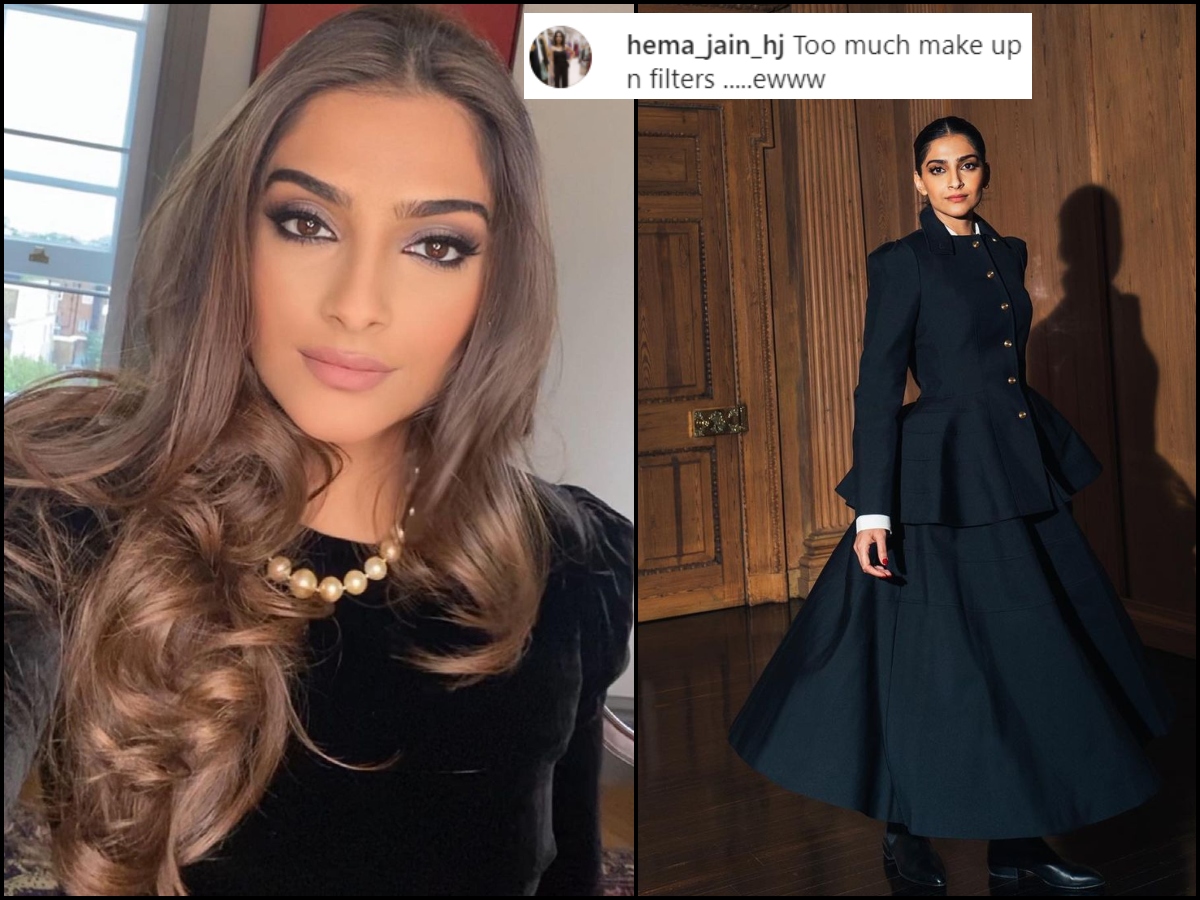 1200px x 900px - Sonam Kapoor exudes old school elegance in her latest post; fans  unimpressed as they say 'too much makeup' - Masala