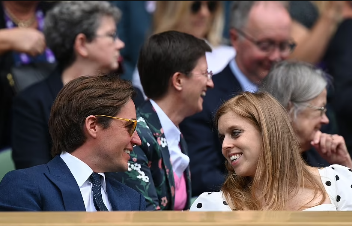 Royal mom-to-be Princess Beatrice looks gorgeous in polka dots as she