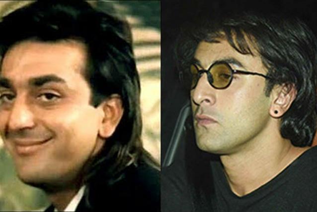 PICS: How Ranbir Kapoor is Transforming Into Sanjay Dutt - Masala