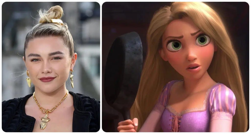 Rumor: Florence Pugh Wanted for Disney's Live-Action Tangled Remake - IMDb