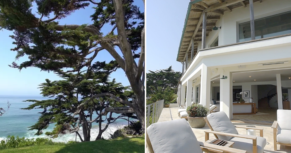 In Pictures Kim Kardashian explores her stunning 70.4 million Malibu